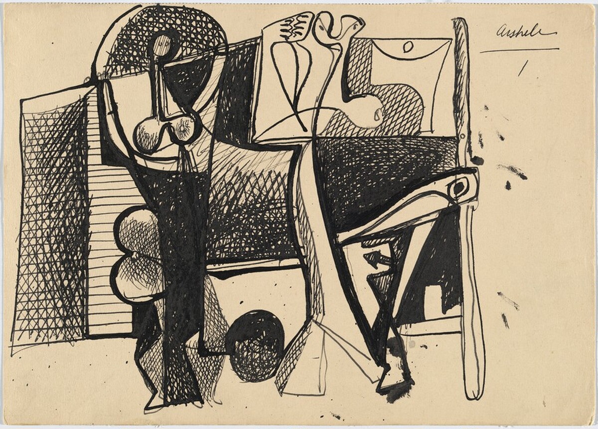 Composition by Arshile Gorky