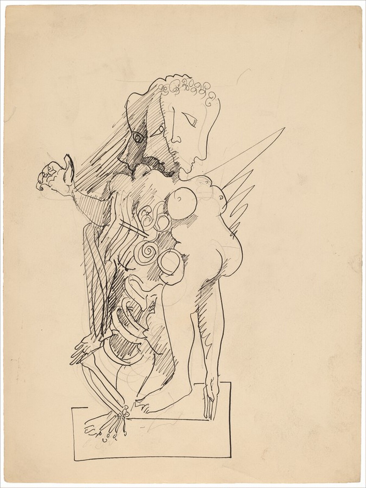 Abstract Figural Composition by Mark Rothko