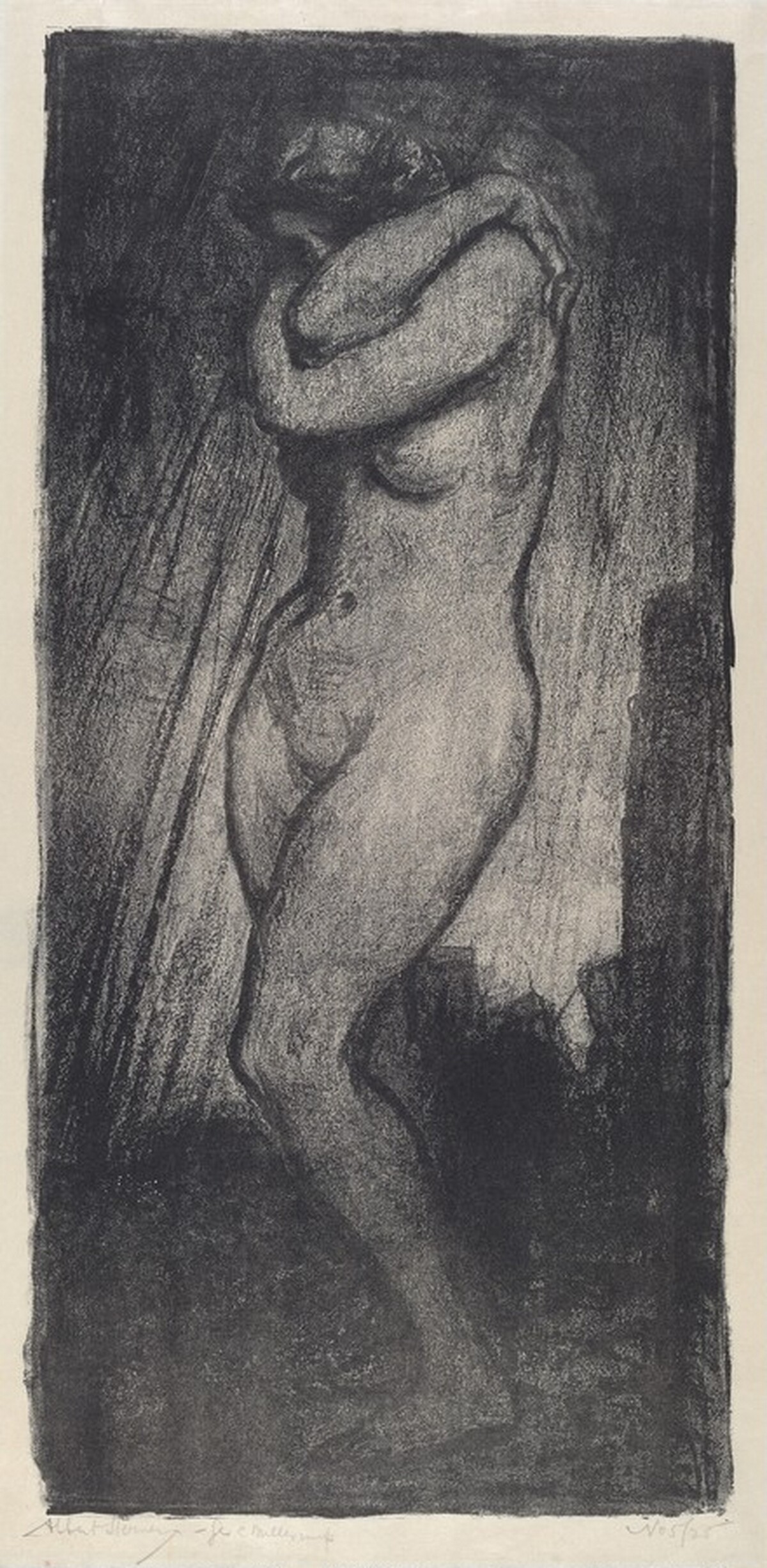 Untitled (Nude) by Albert Edward Sterner