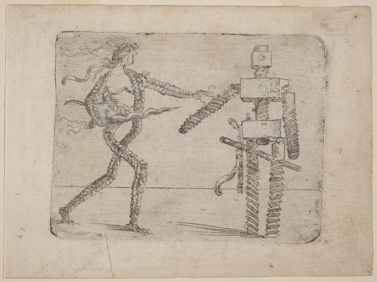 From "Bizzarie di varie Figure" by Giovanni Battista Bracelli