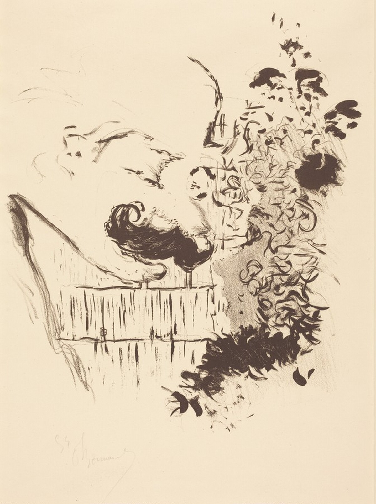 Conversation by Pierre Bonnard