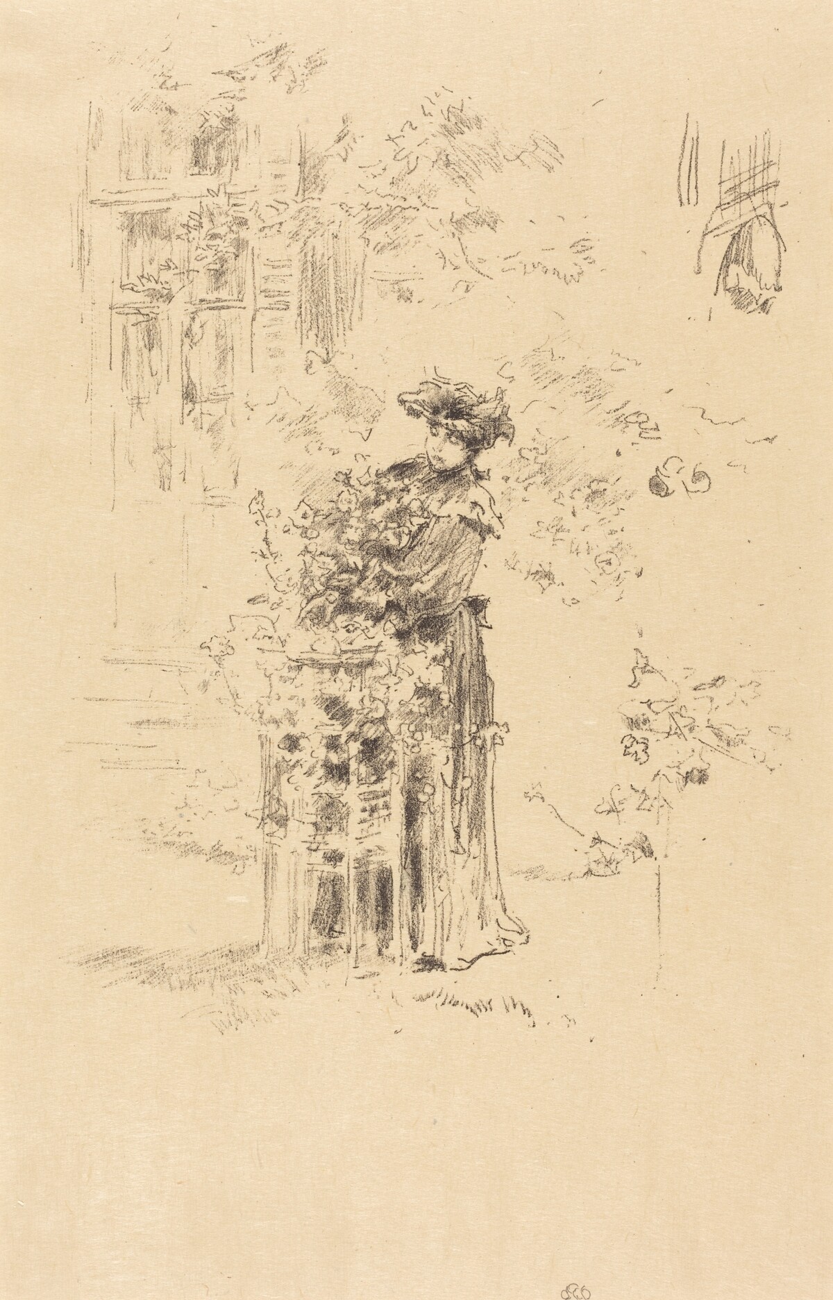 La Belle Jardinière by James McNeill Whistler