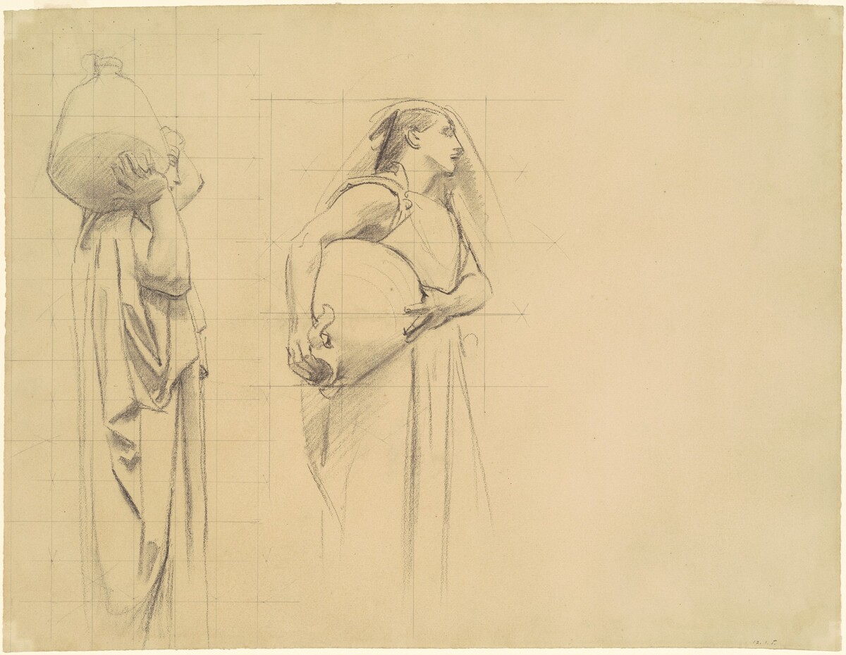 Study for "The Danaïdes" by John Singer Sargent