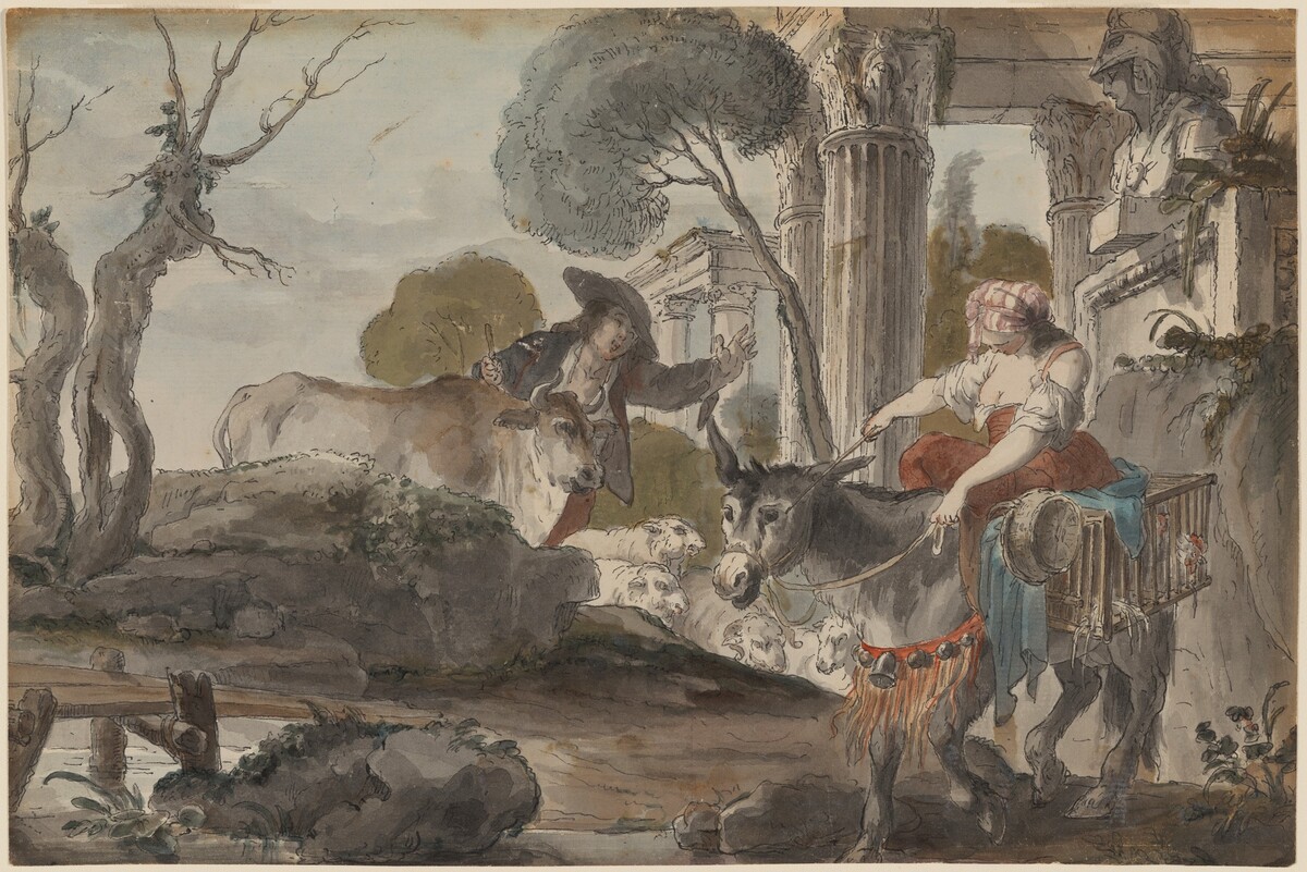 Arcadian Landscape by Giovanni David