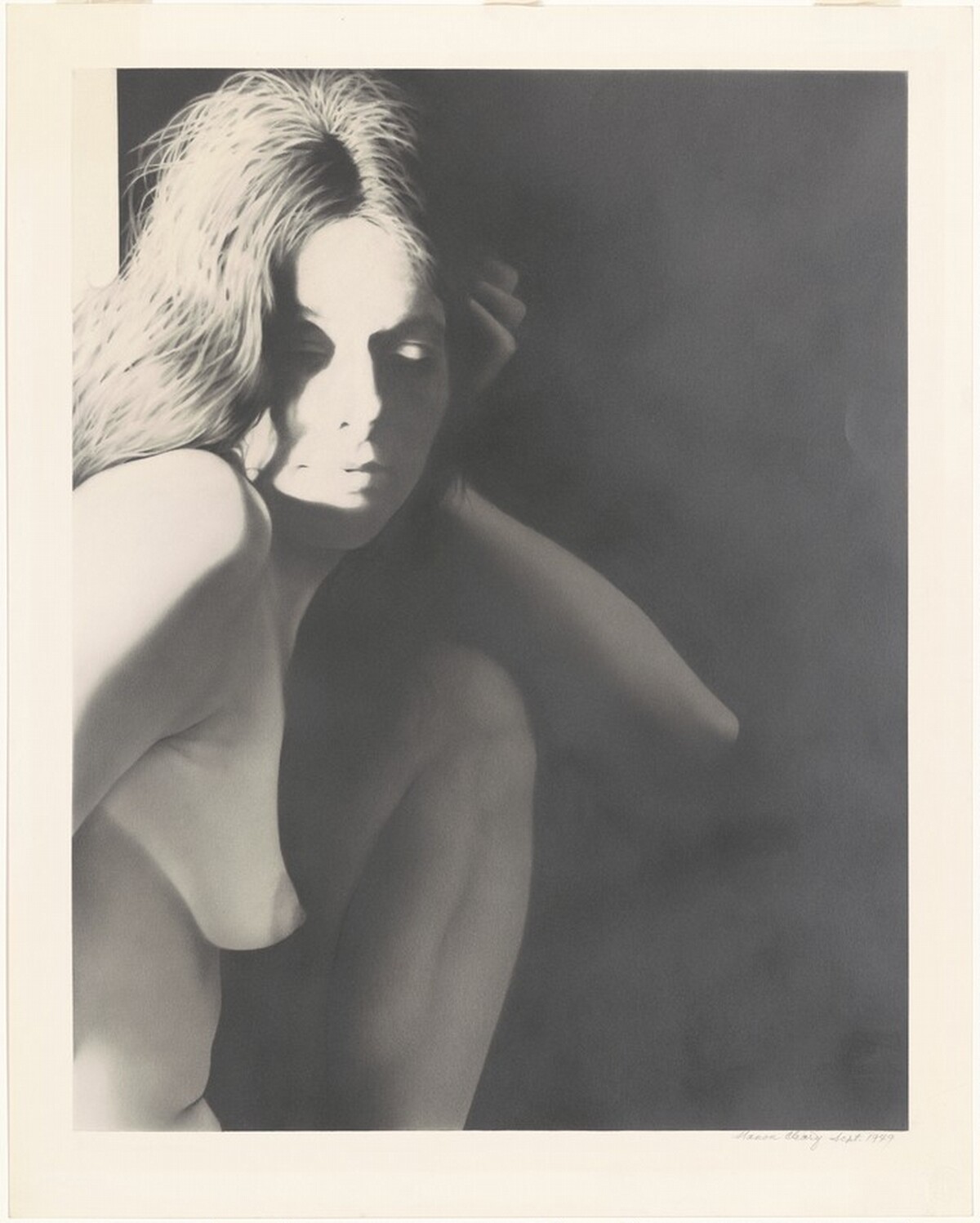 Self-Portrait by Manon Cleary