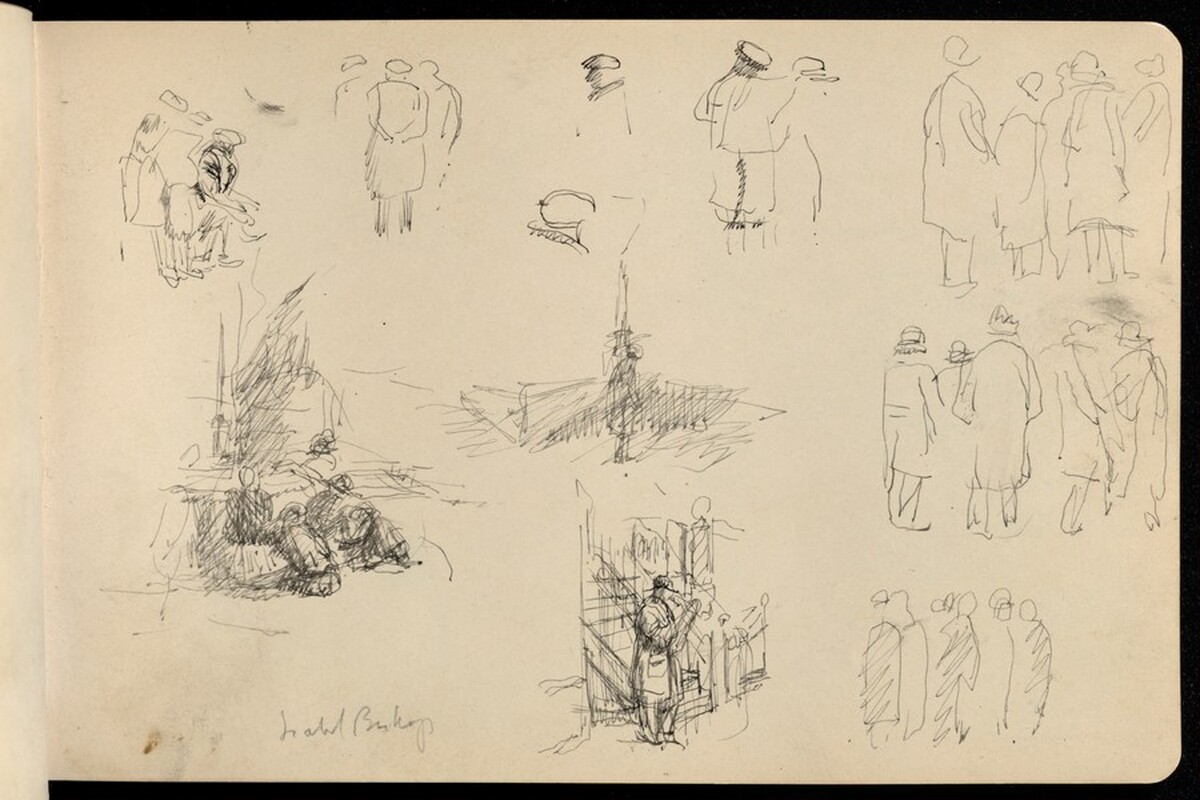 Isabel Bishop Early Sketchbook by Isabel Bishop