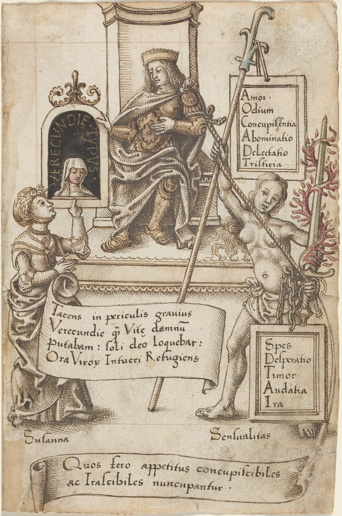 "Always Have the Bedclothes Folded up" [fol. 41 recto] by French early 16th Century