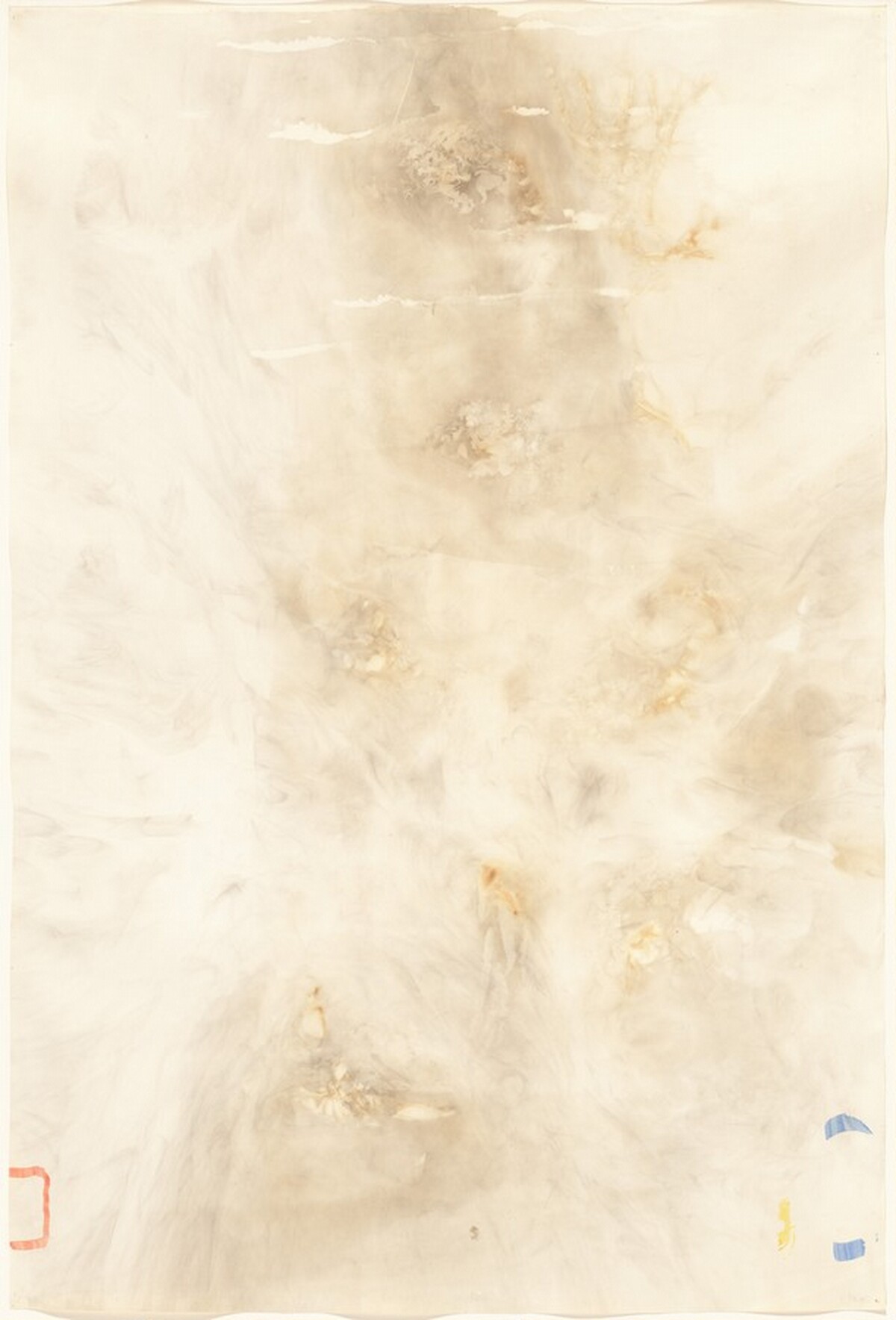 River, Rocks and Smoke 4/10/90 No. 17 by John Cage