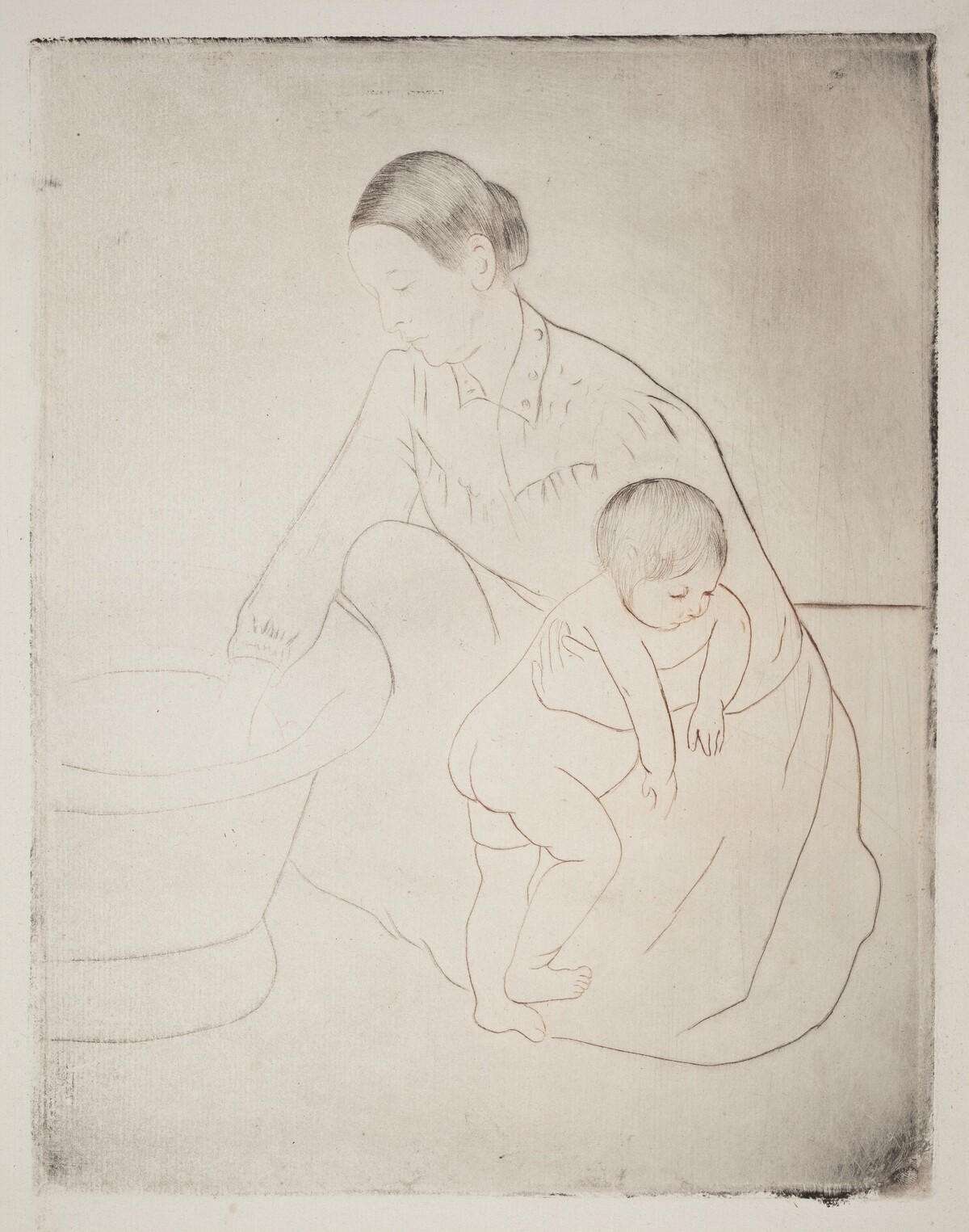 The Bath by Mary Cassatt