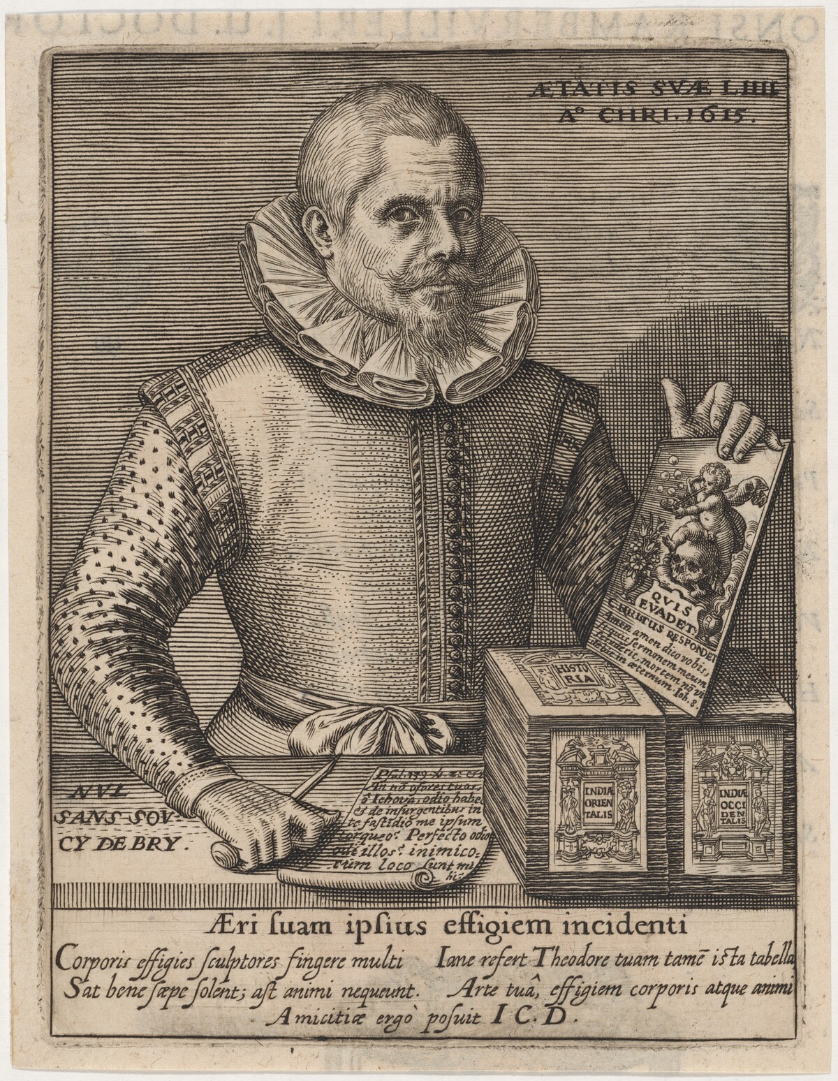 Johannes Theodorus de Bry by Unknown Artist