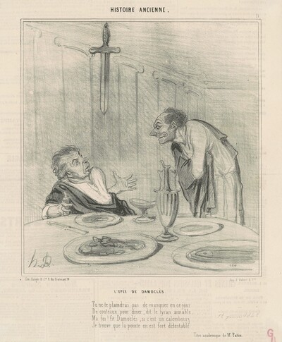 L'épée de Damoclès