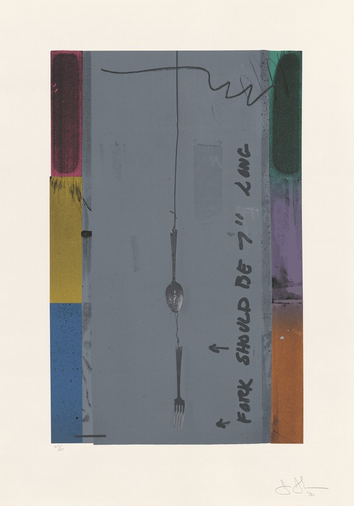 Screen Piece by Jasper Johns