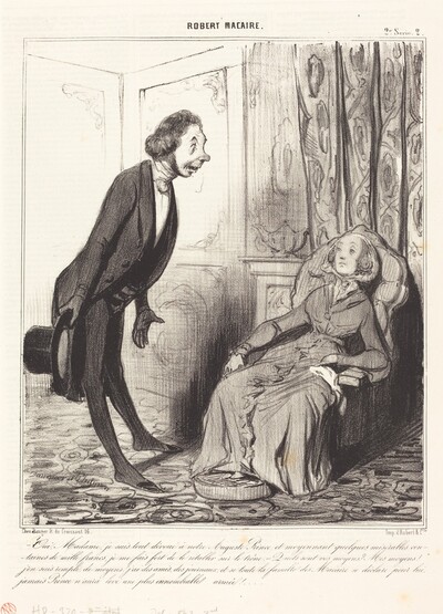 Oui, Madame, je suis tout dévoué a notre... Prince...