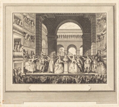 Couronnement de Voltaire (The Crowning of Voltaire)