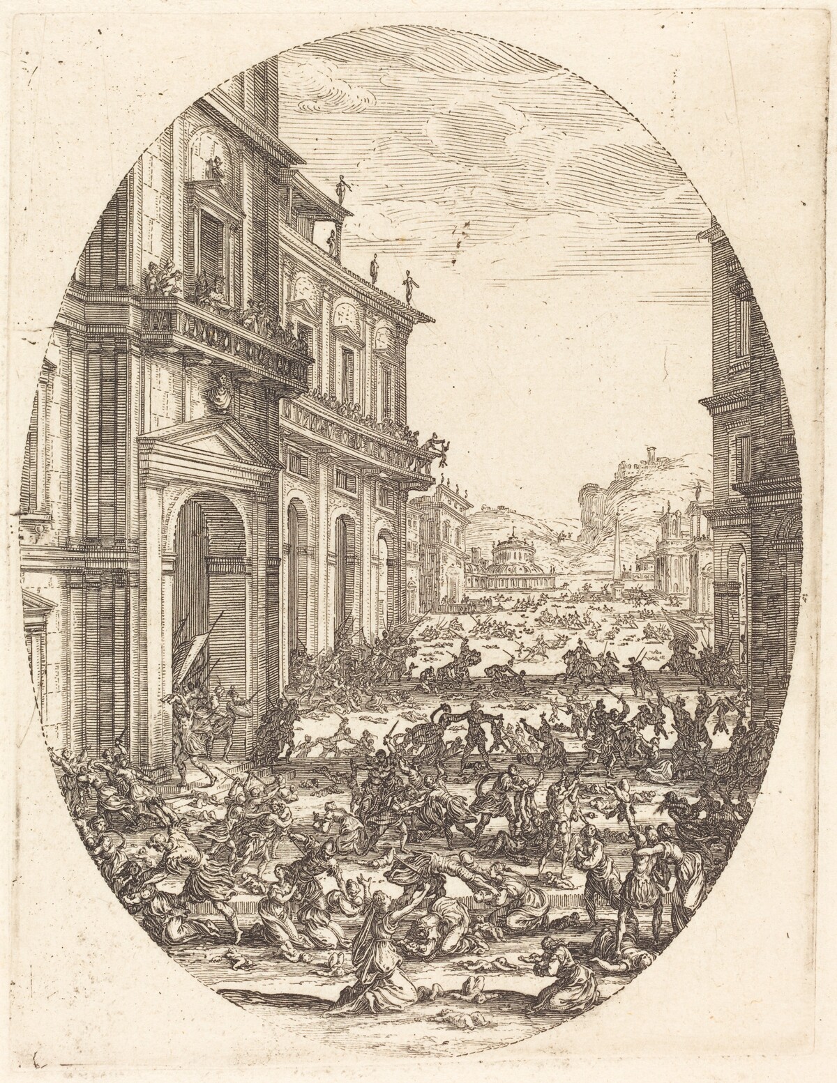 The Massacre of the Innocents by Jacques Callot
