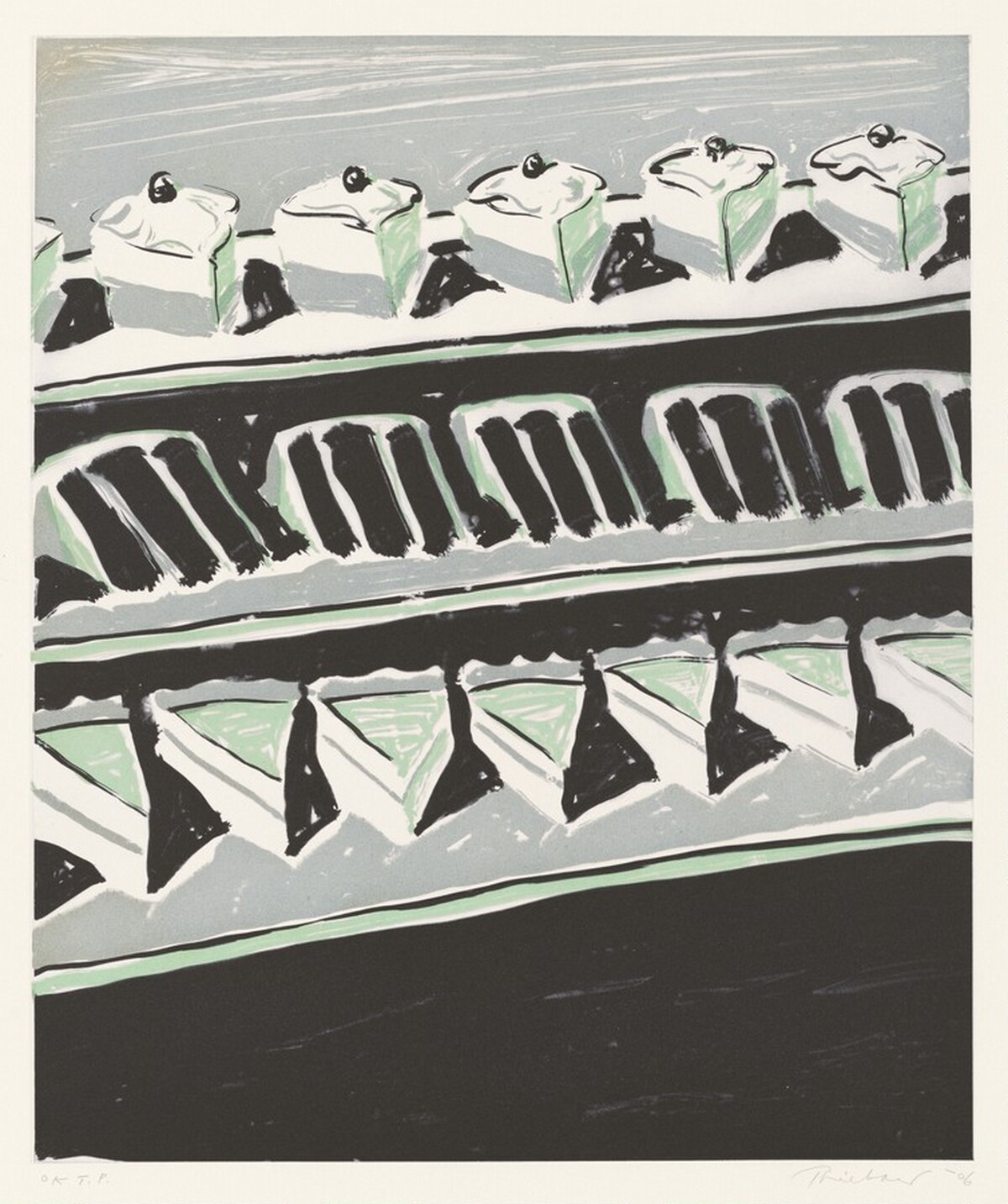 Cakes and Pies by Wayne Thiebaud