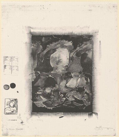 After Holbein (In Portfolio Artists against Torture) [trial proof]