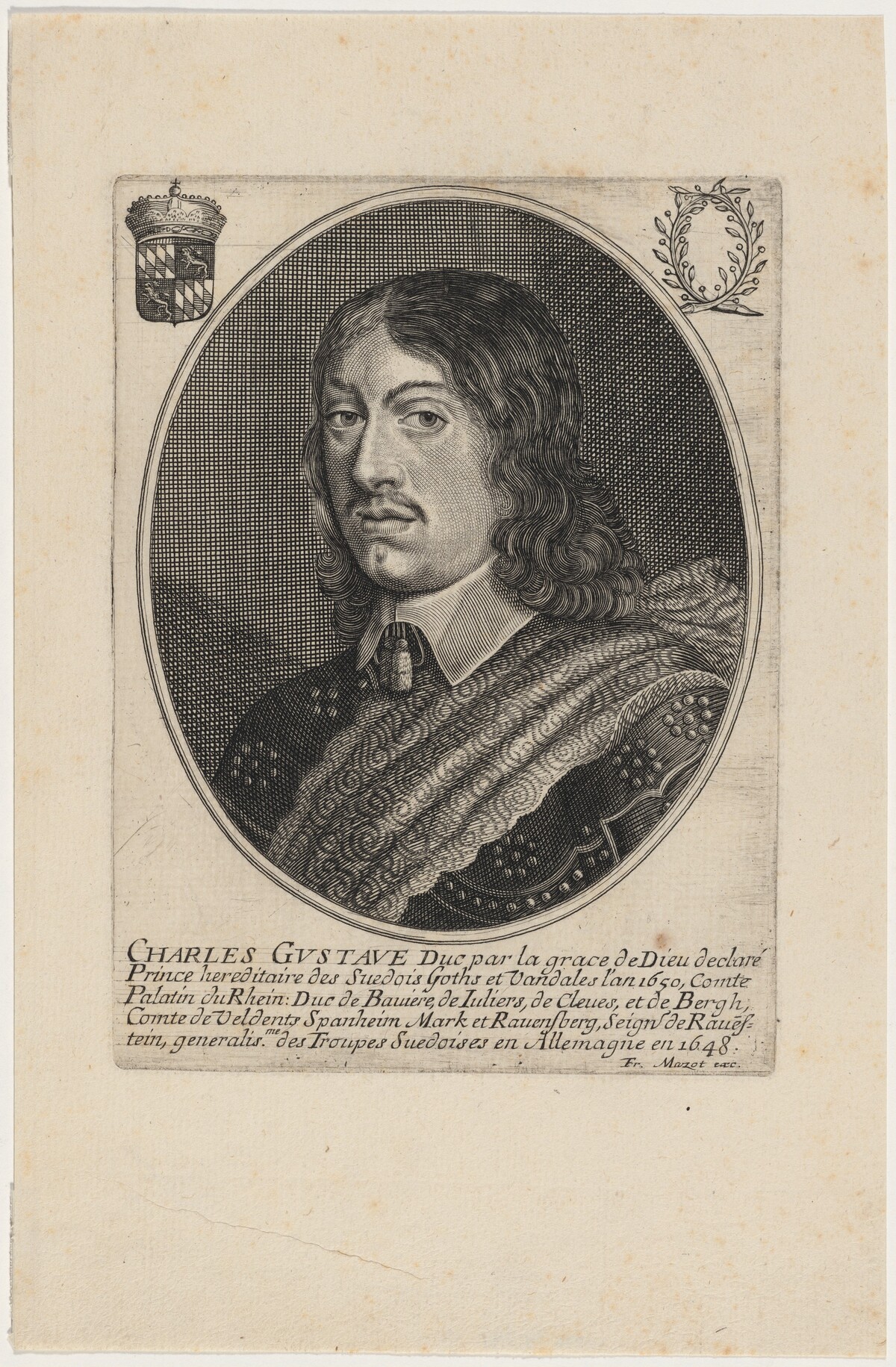 Charles X, King of Sweden by François Mazot