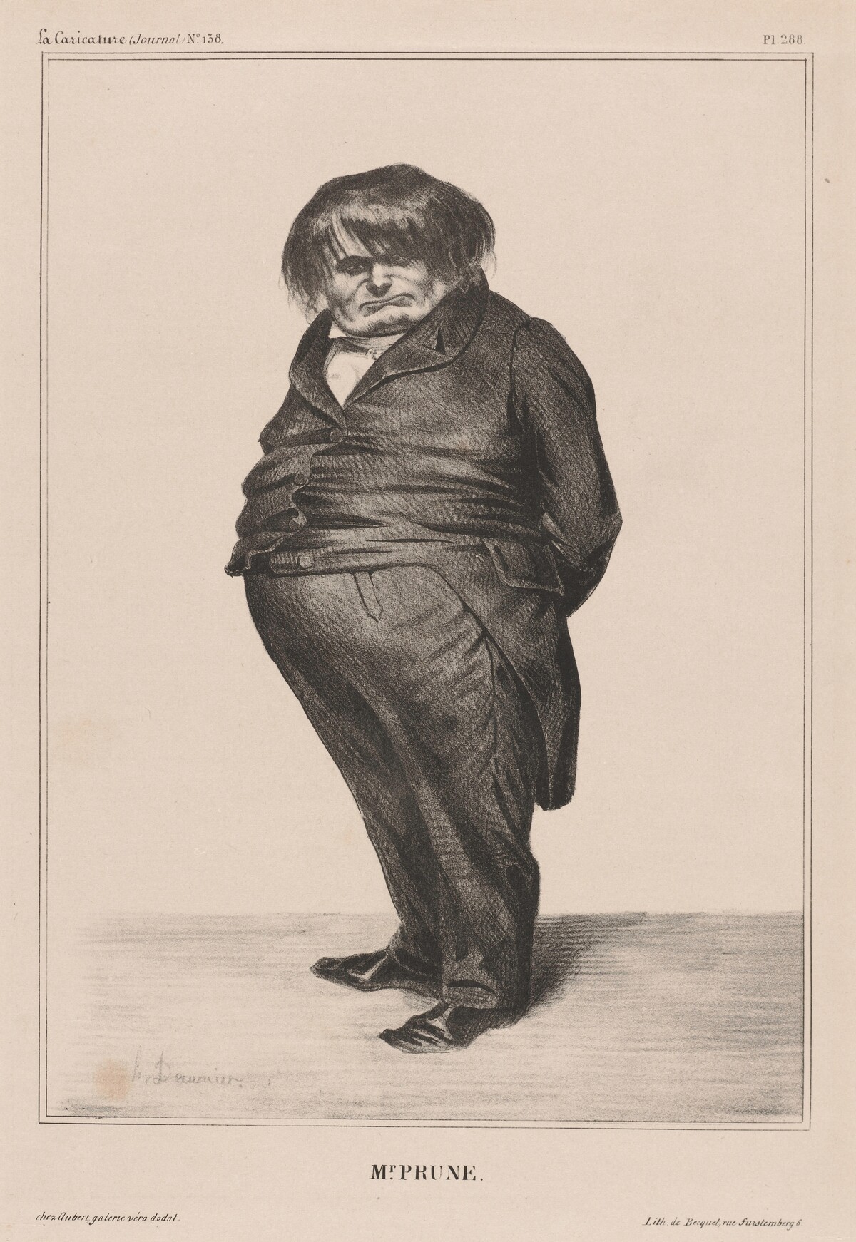 Docteur Prunelle by Honoré Daumier