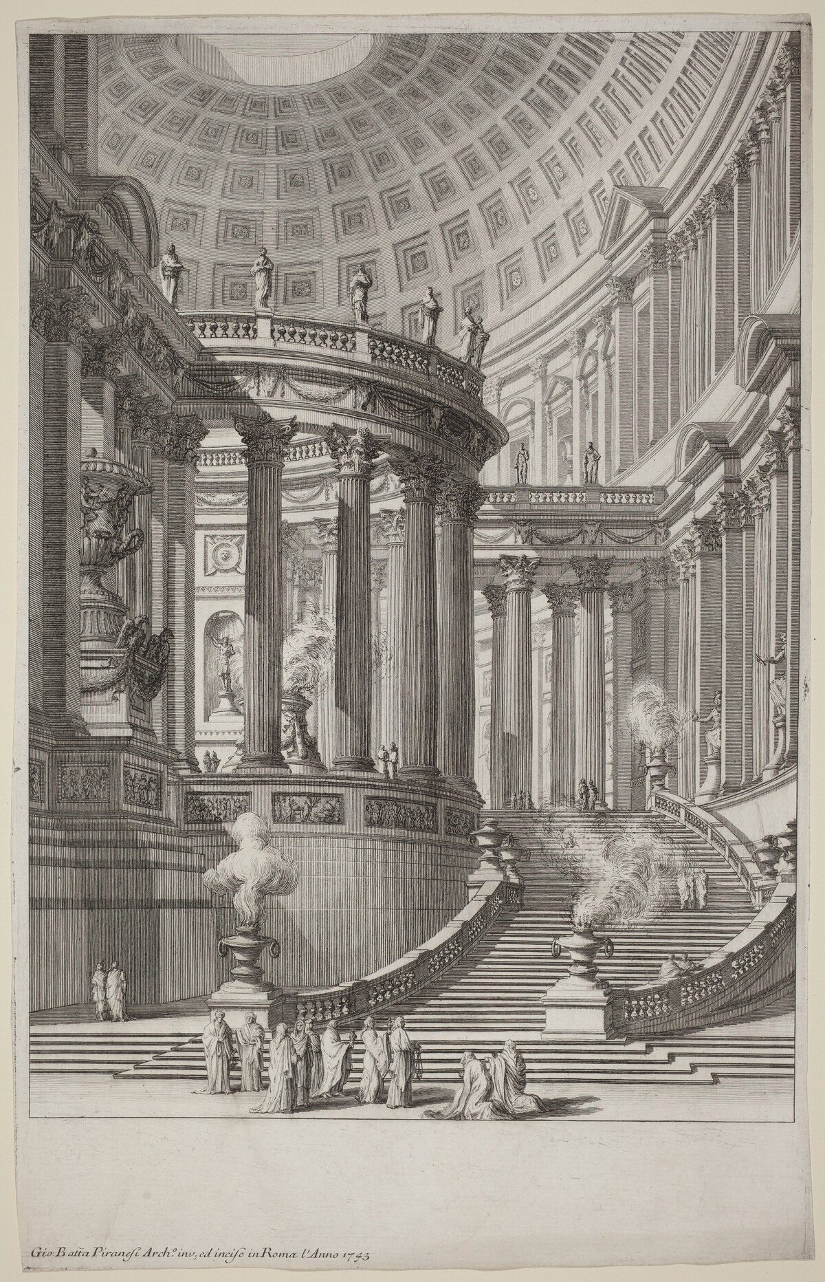 Tempio antico by Giovanni Battista Piranesi