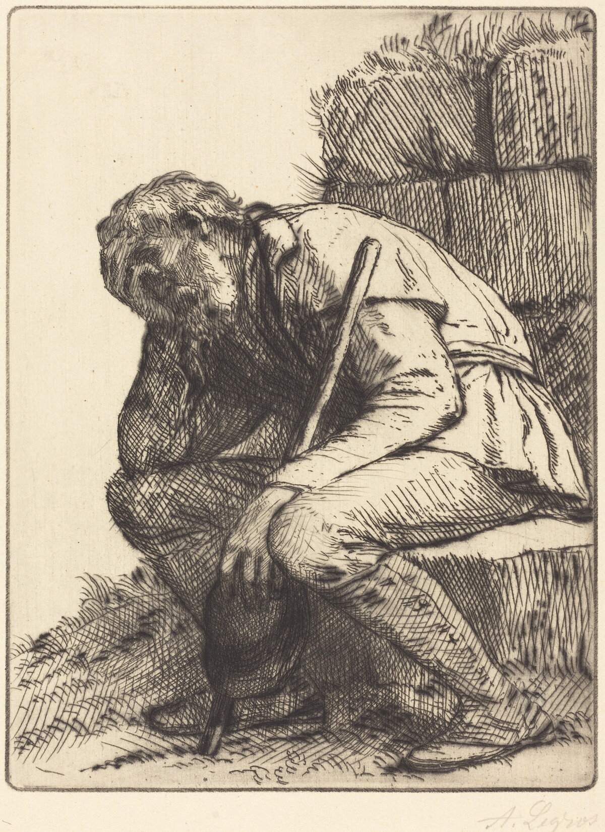 Desperate Man (Le desespere) by Alphonse Legros