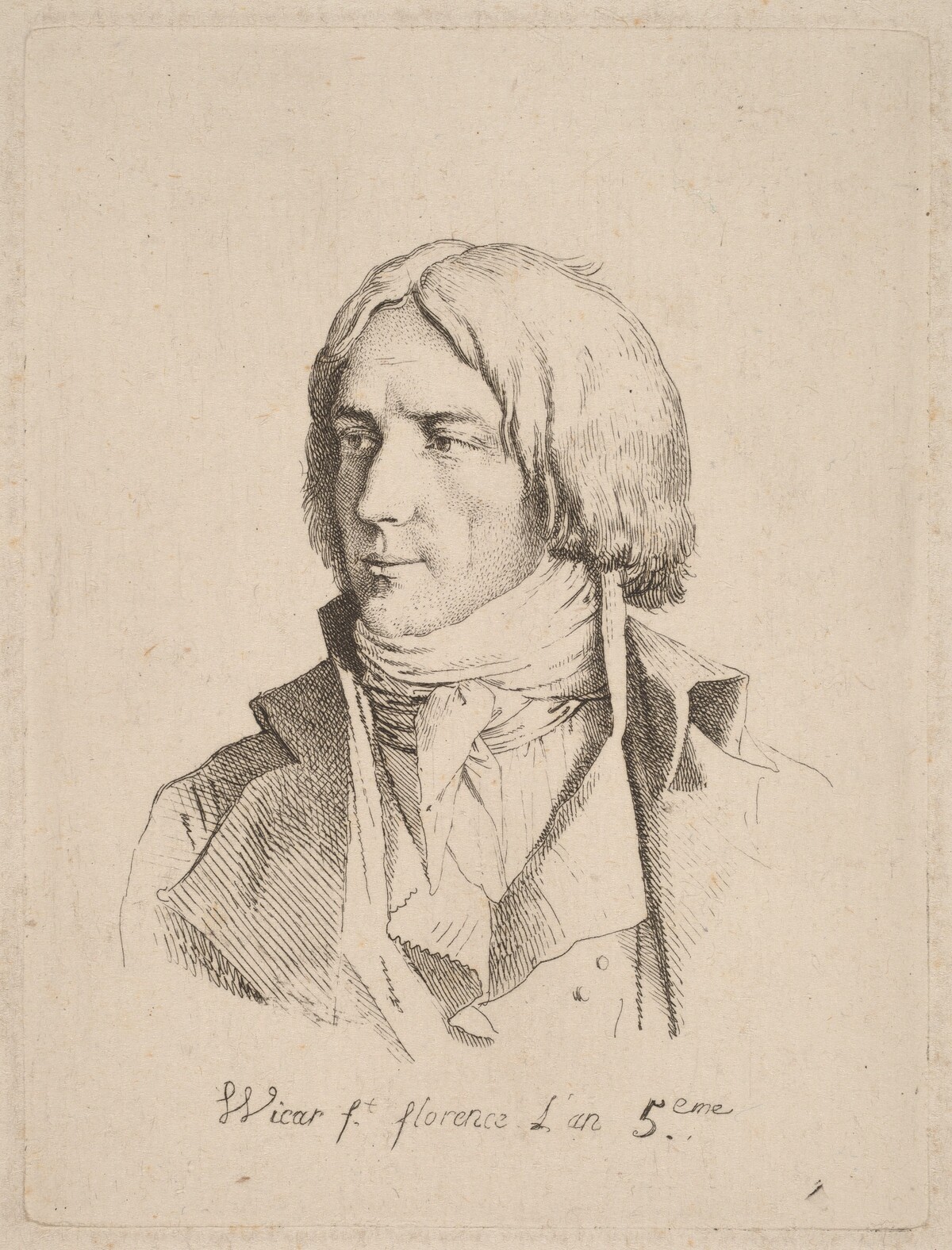 Self-Portrait by Jean-Baptiste Joseph Wicar