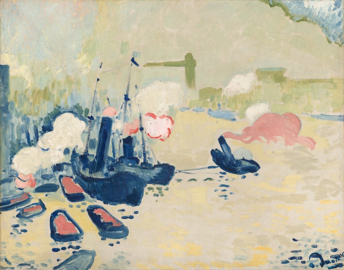 View of the Thames by André Derain