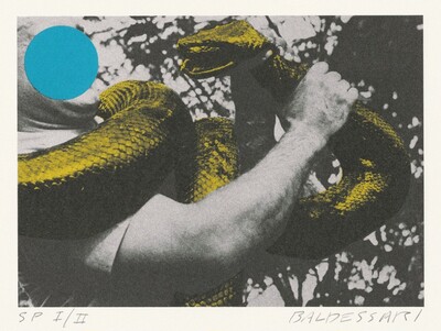 Man with Snake (Blue and Yellow) [special proof]