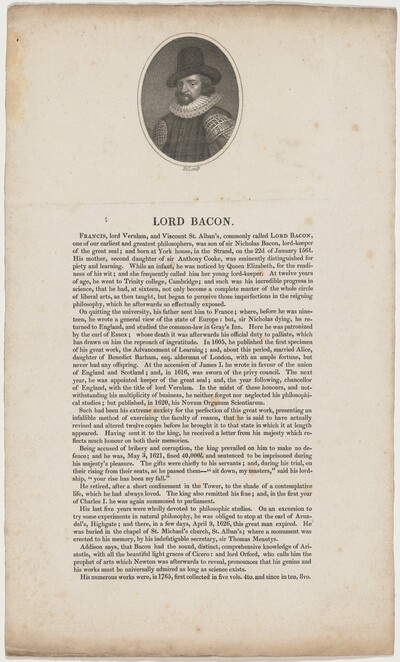 Lord Bacon