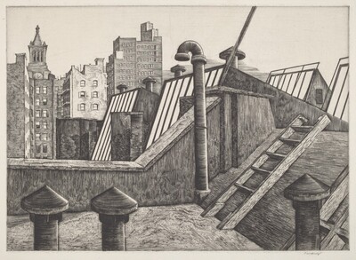 Rooftop with Ventilators