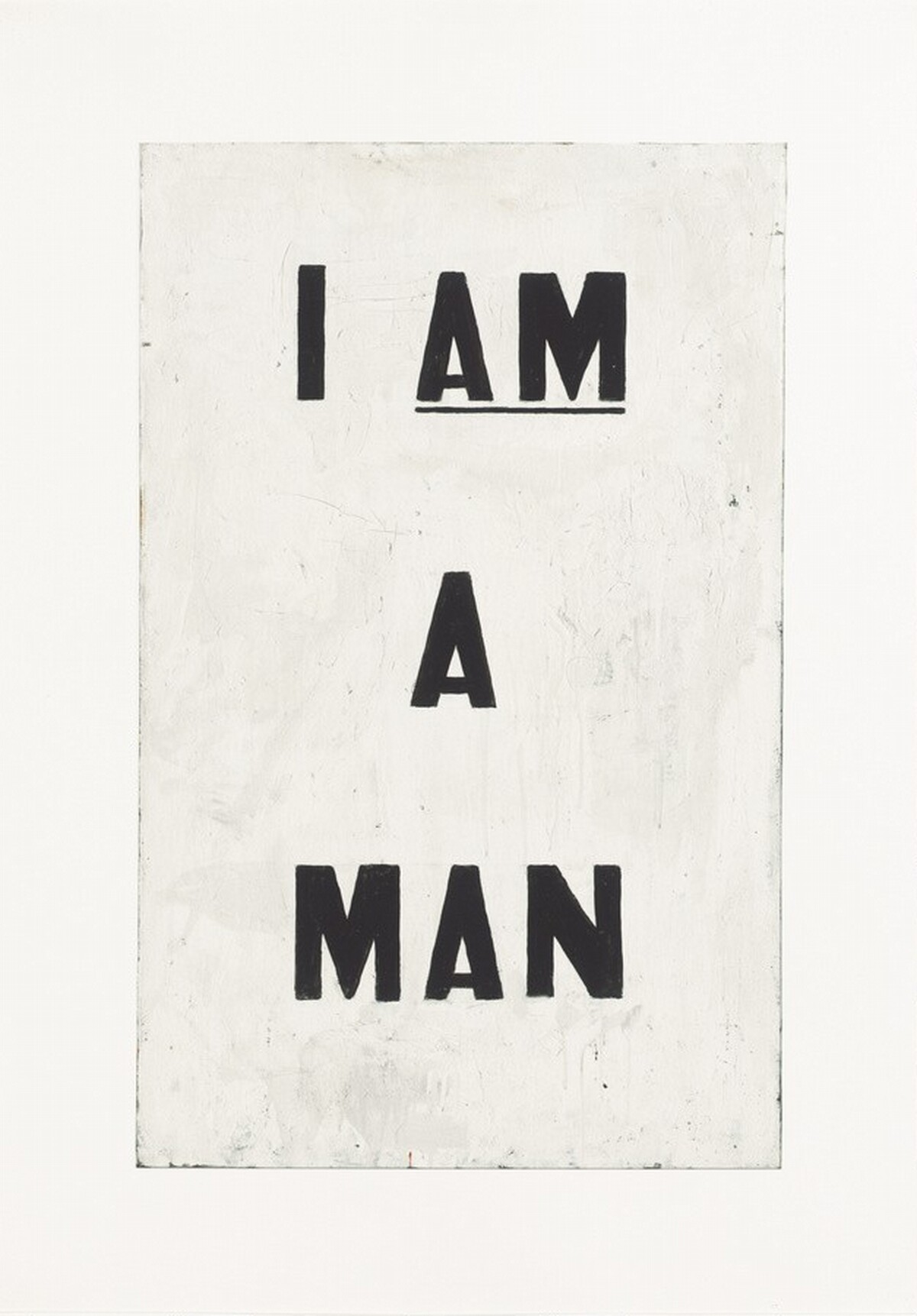 Condition Report by Glenn Ligon