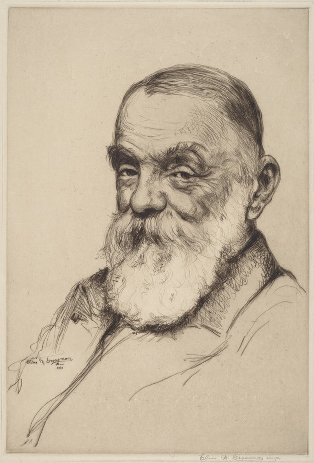 Professor Ferdinand Brunot by Elias M. Grossman