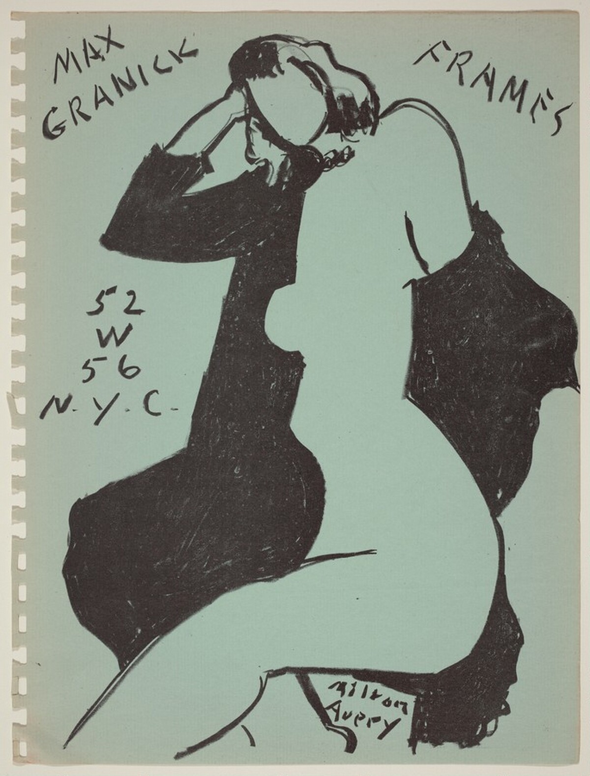 Seated Nude by Milton Avery