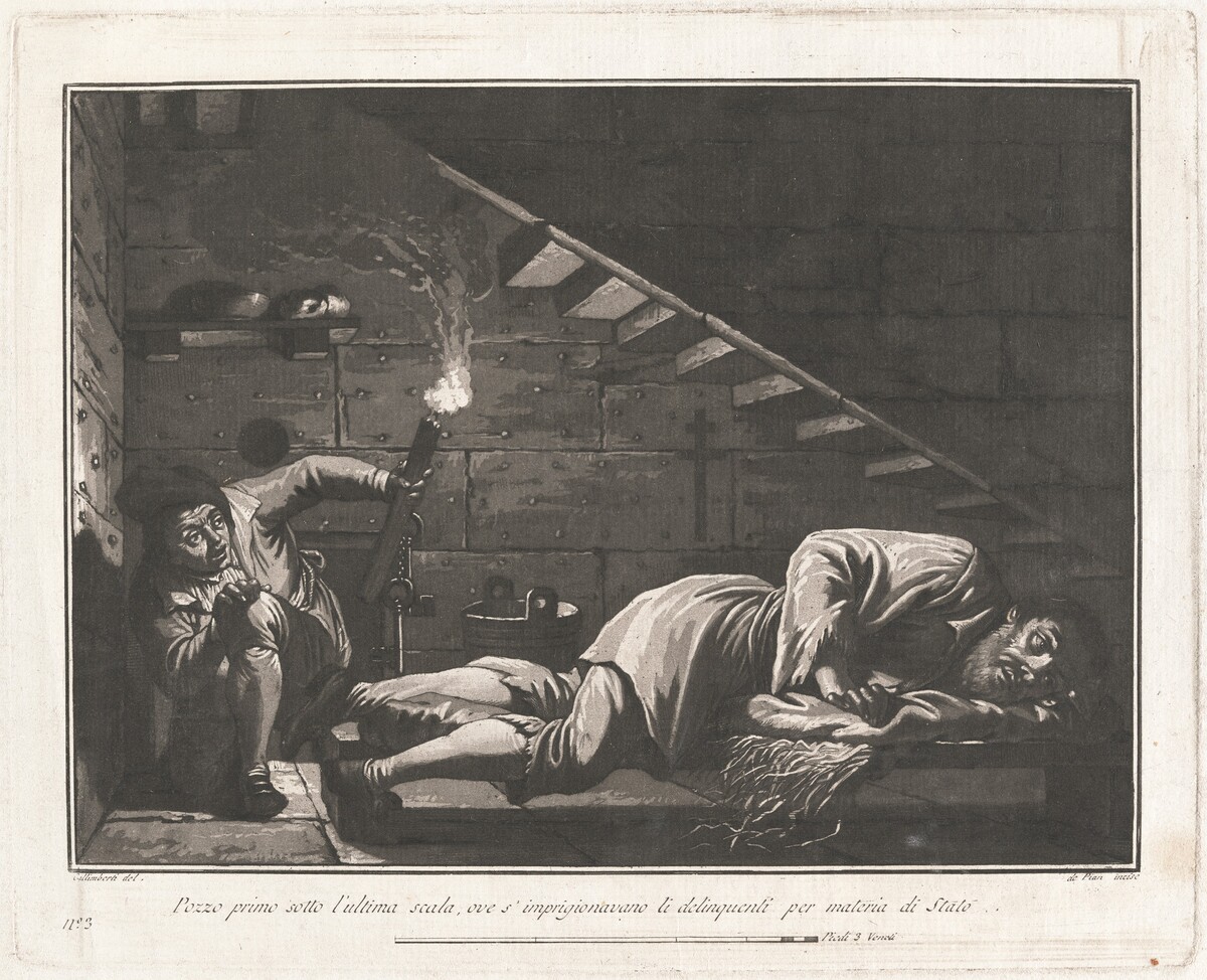 The "Well," for Violators of State Law by Giovanni  De Pian, after Francesco Galimberti