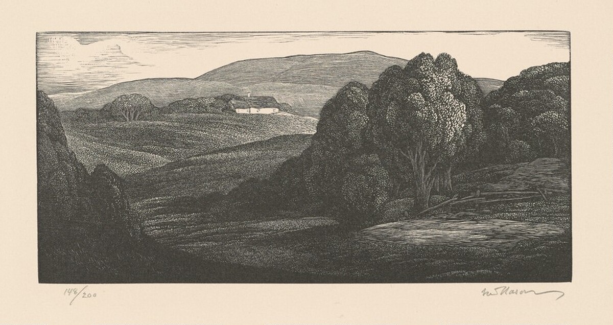 Upland Pastures, Vermont by Thomas W. Nason