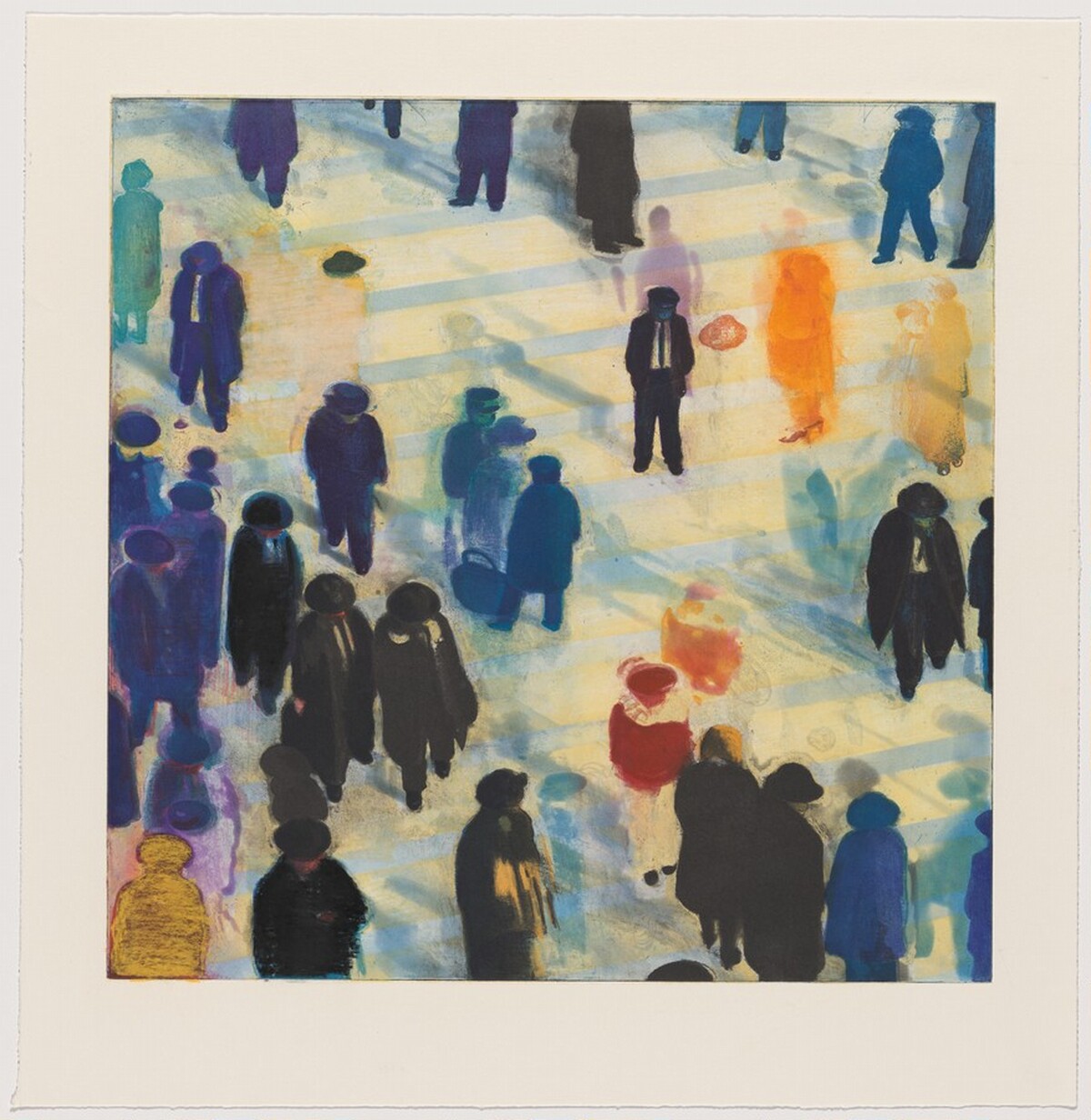 Station [working proof 23] by Christopher Brown