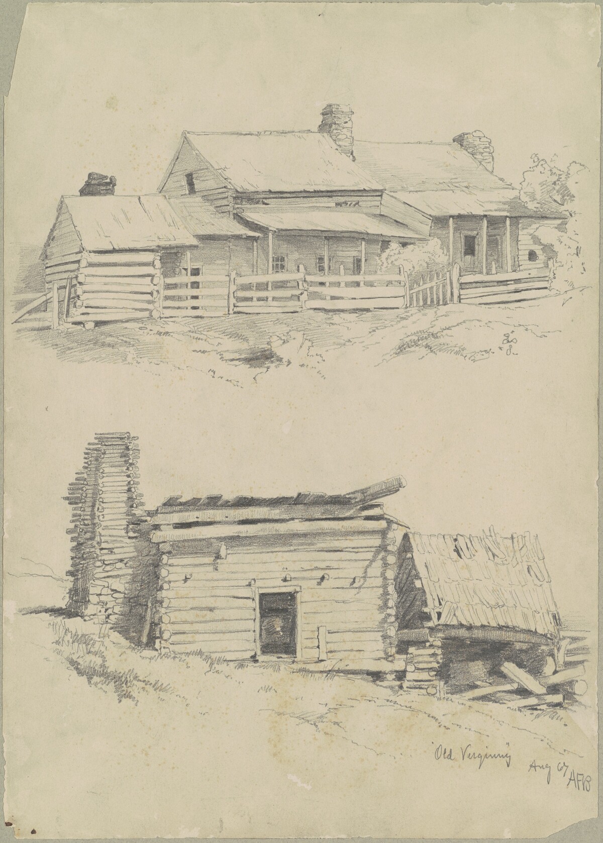 Old Virginny by Andrew Fisher Bunner