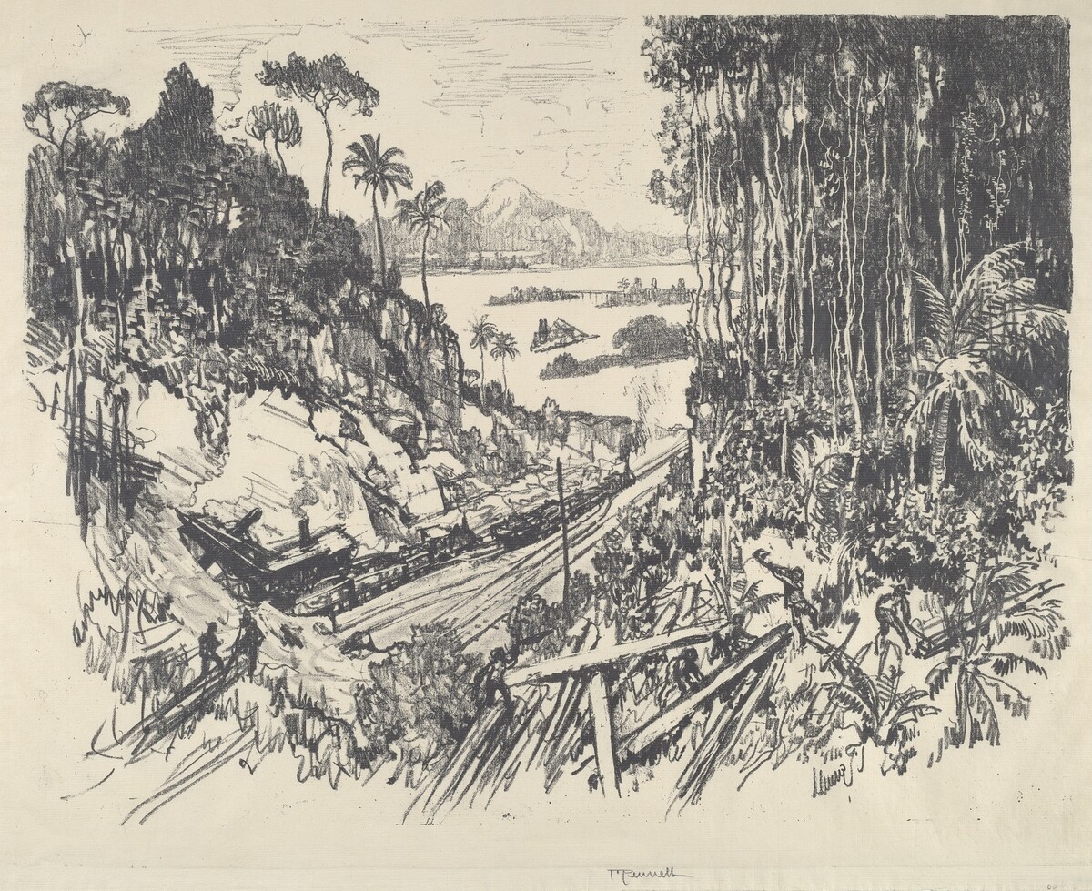 The Jungle by Joseph Pennell