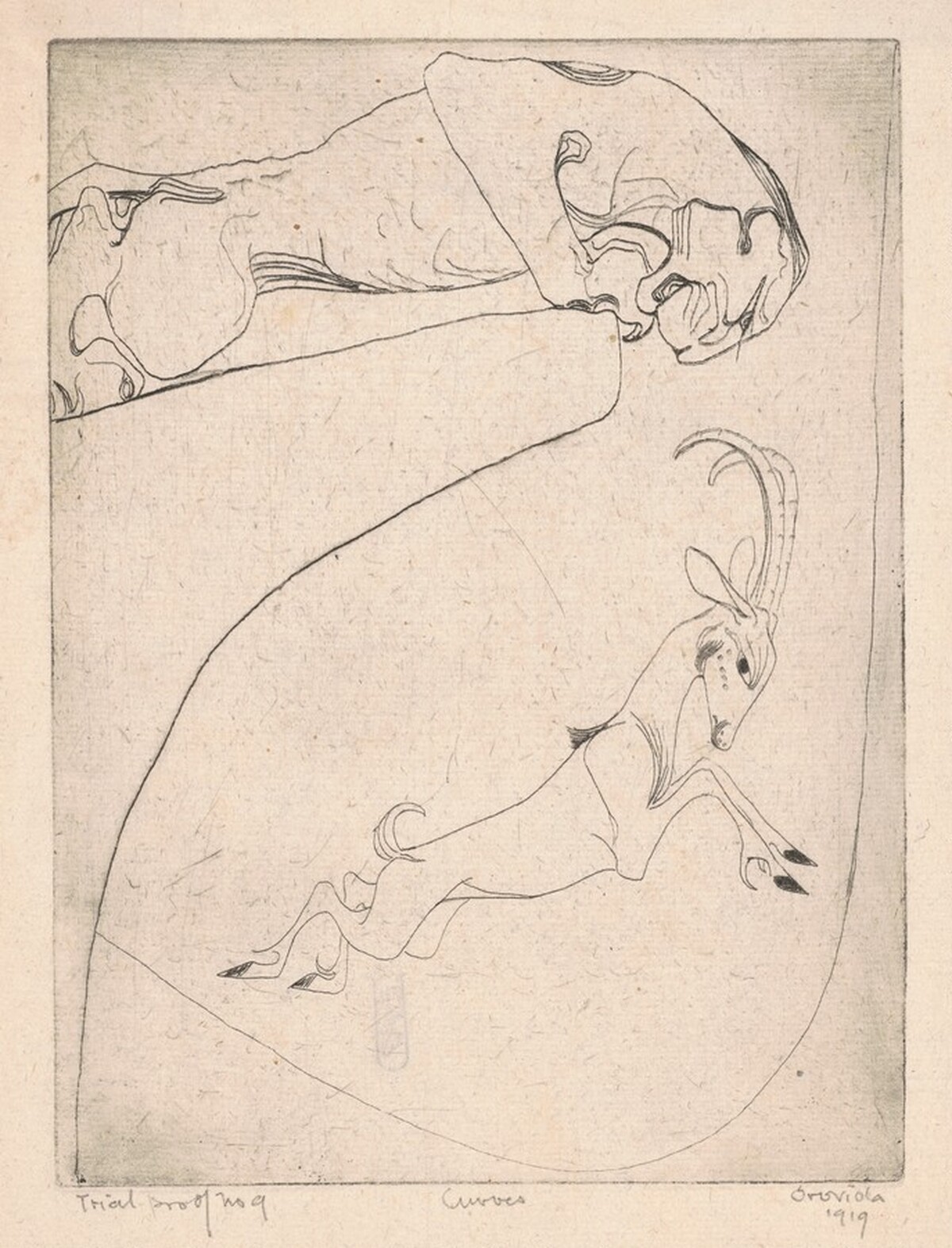 Curves by Orovida Camille Pissarro