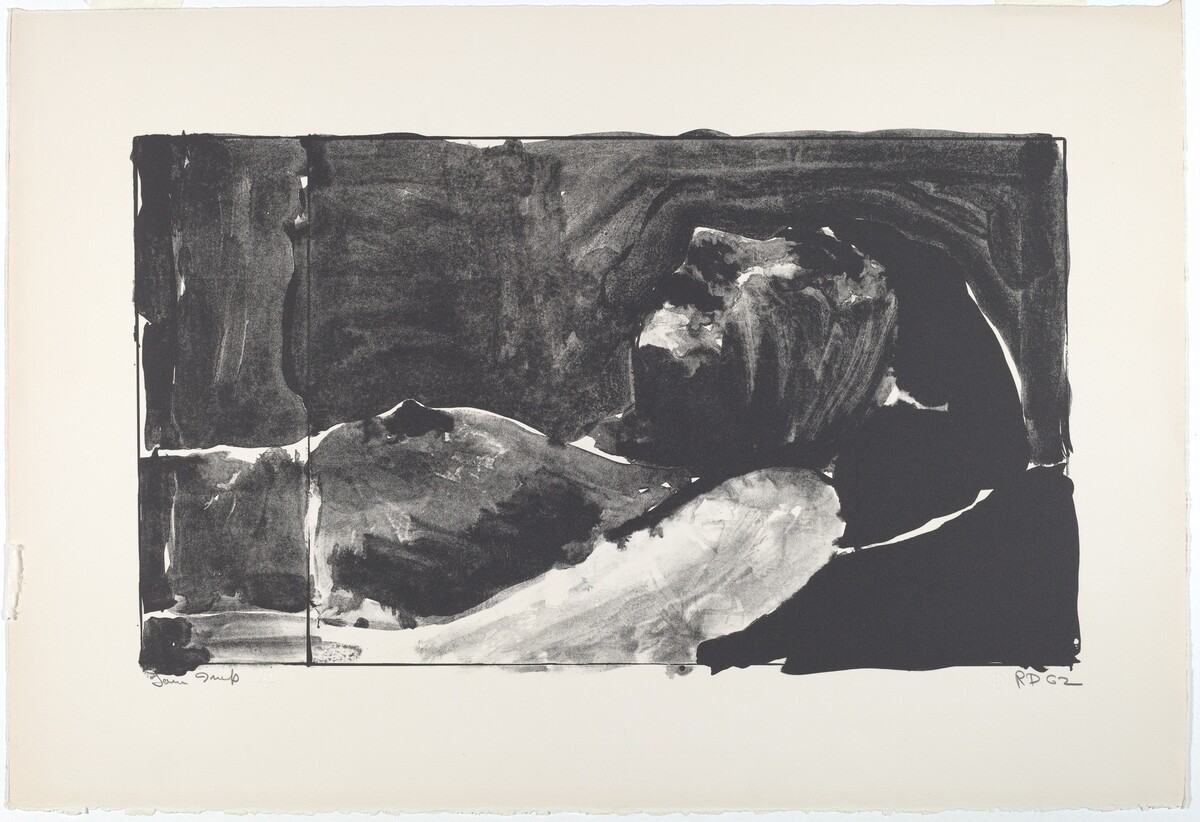 Reclining Woman by Richard Diebenkorn