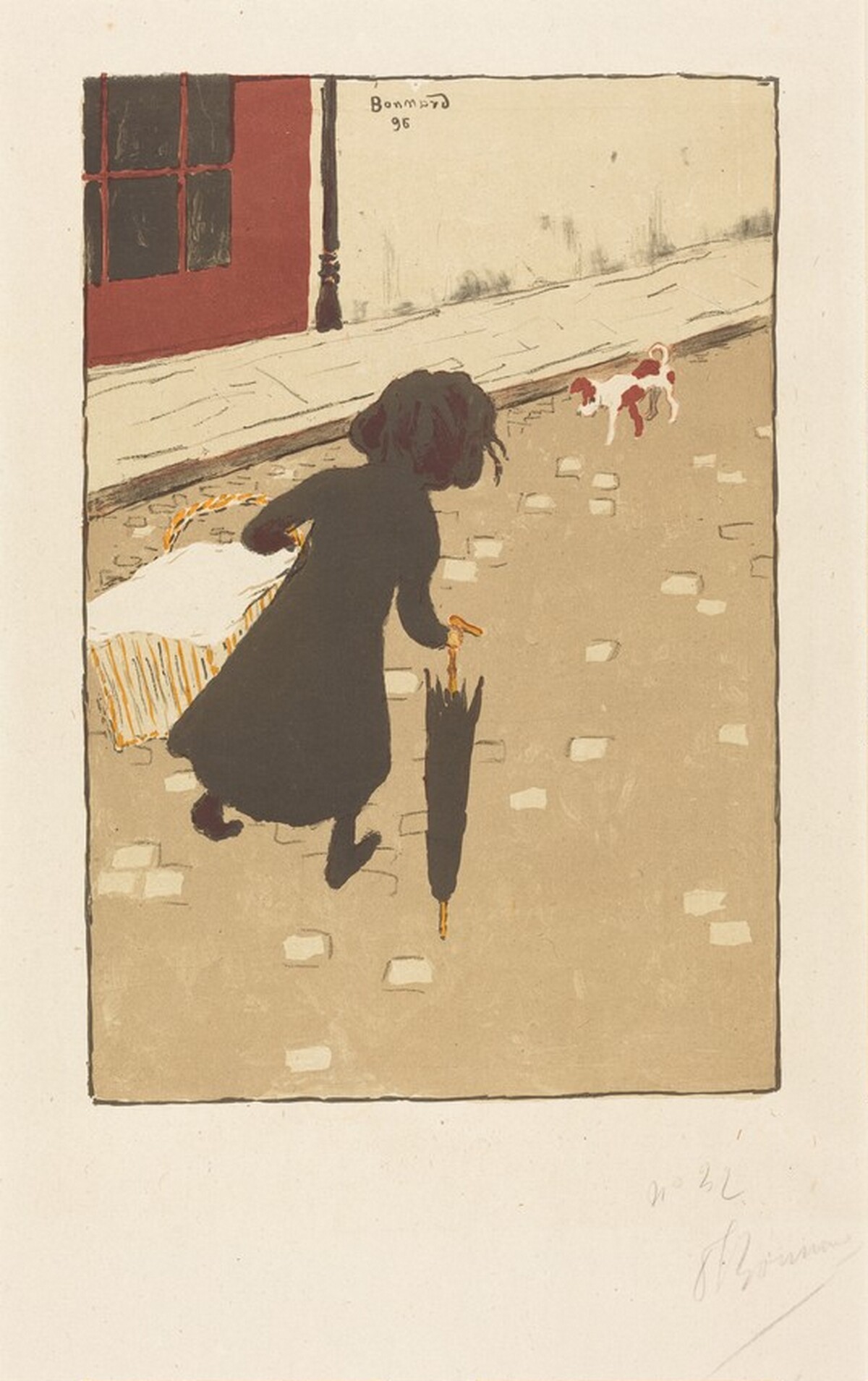 The Laundress by Pierre Bonnard