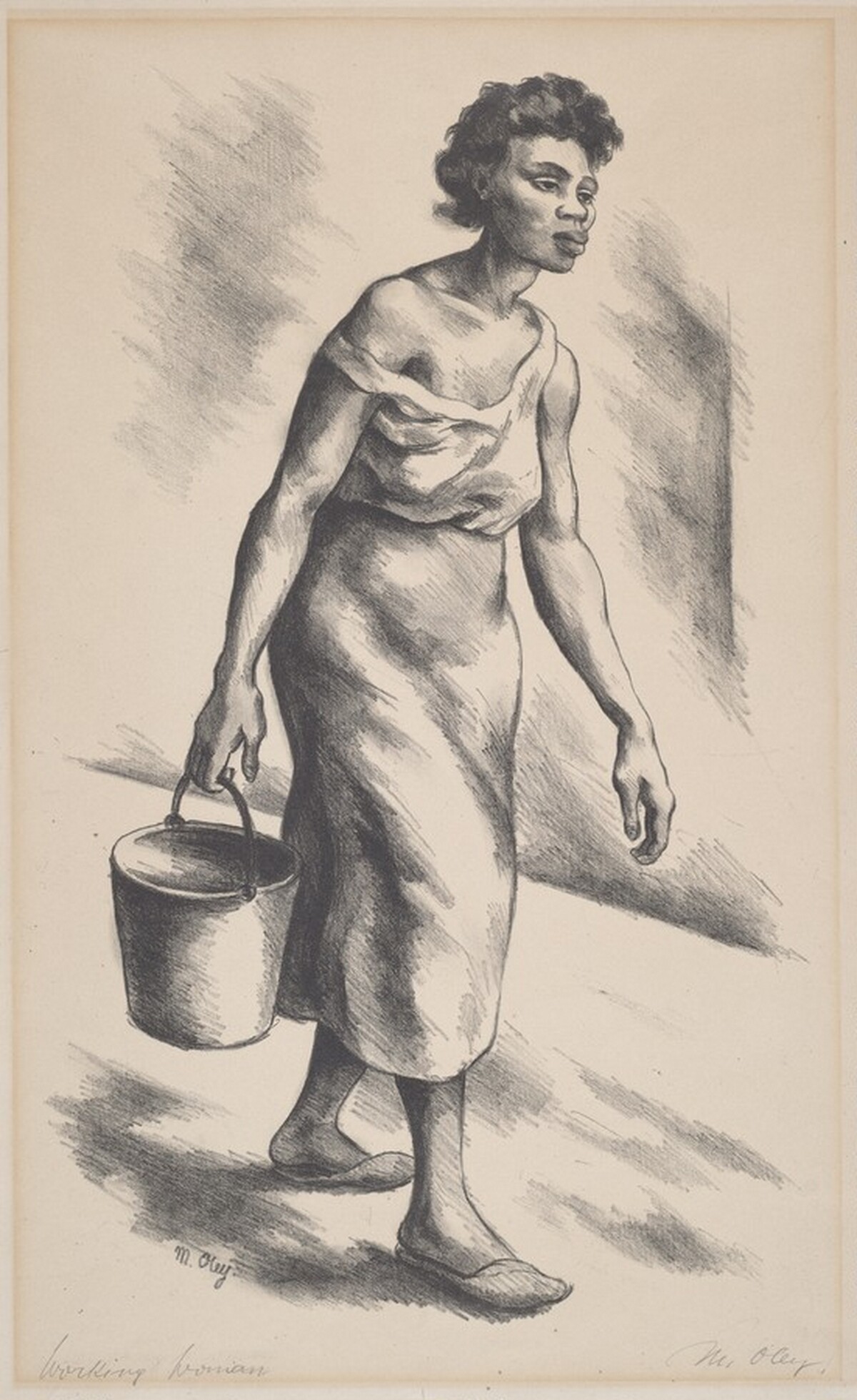 Working Woman by Moses Oley