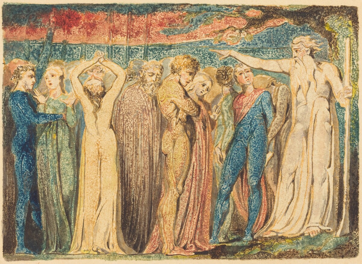 Joseph of Arimathea Preaching to the Britons by William Blake