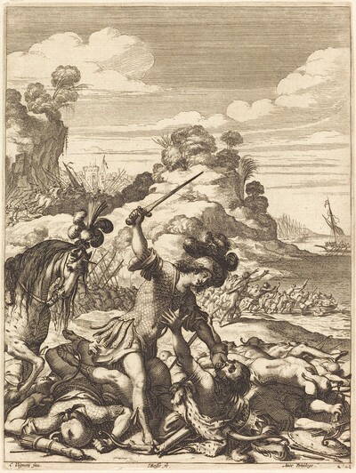 Illustration to Jean Desmarets' "L'Ariane"