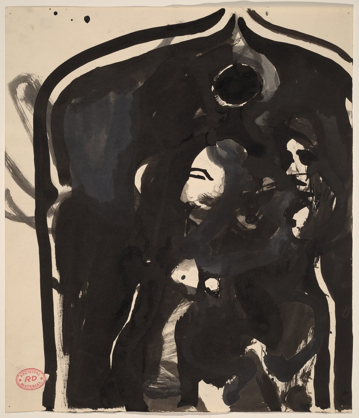 Untitled [abstraction] by Richard Diebenkorn