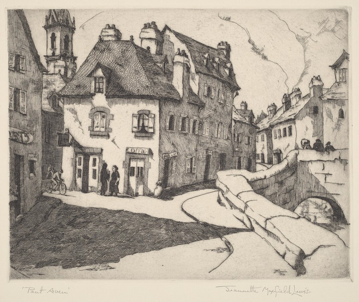 Pont-Aven by Jeannette Maxfield Lewis