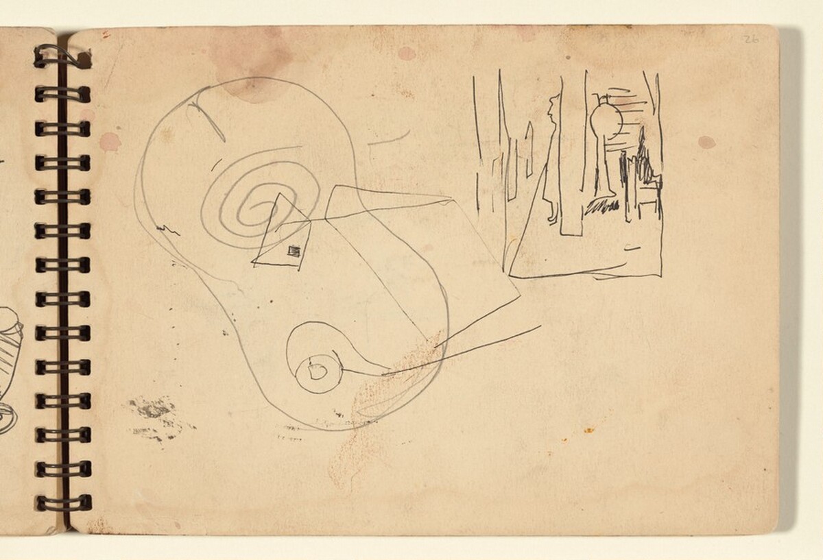 Sketchbook by Mark Rothko