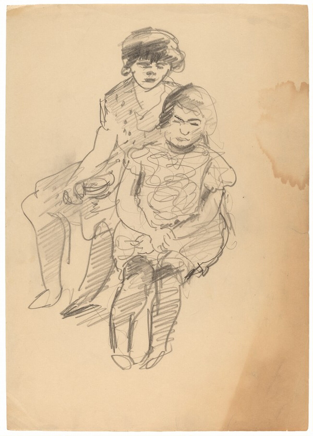 Two Seated Woman by Mark Rothko