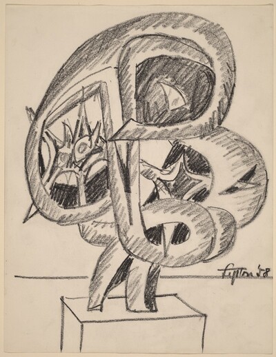Study for "Fountainhead"