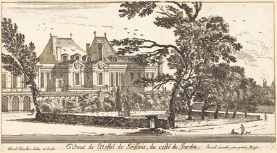 Veue de l'Hostel de Soissons